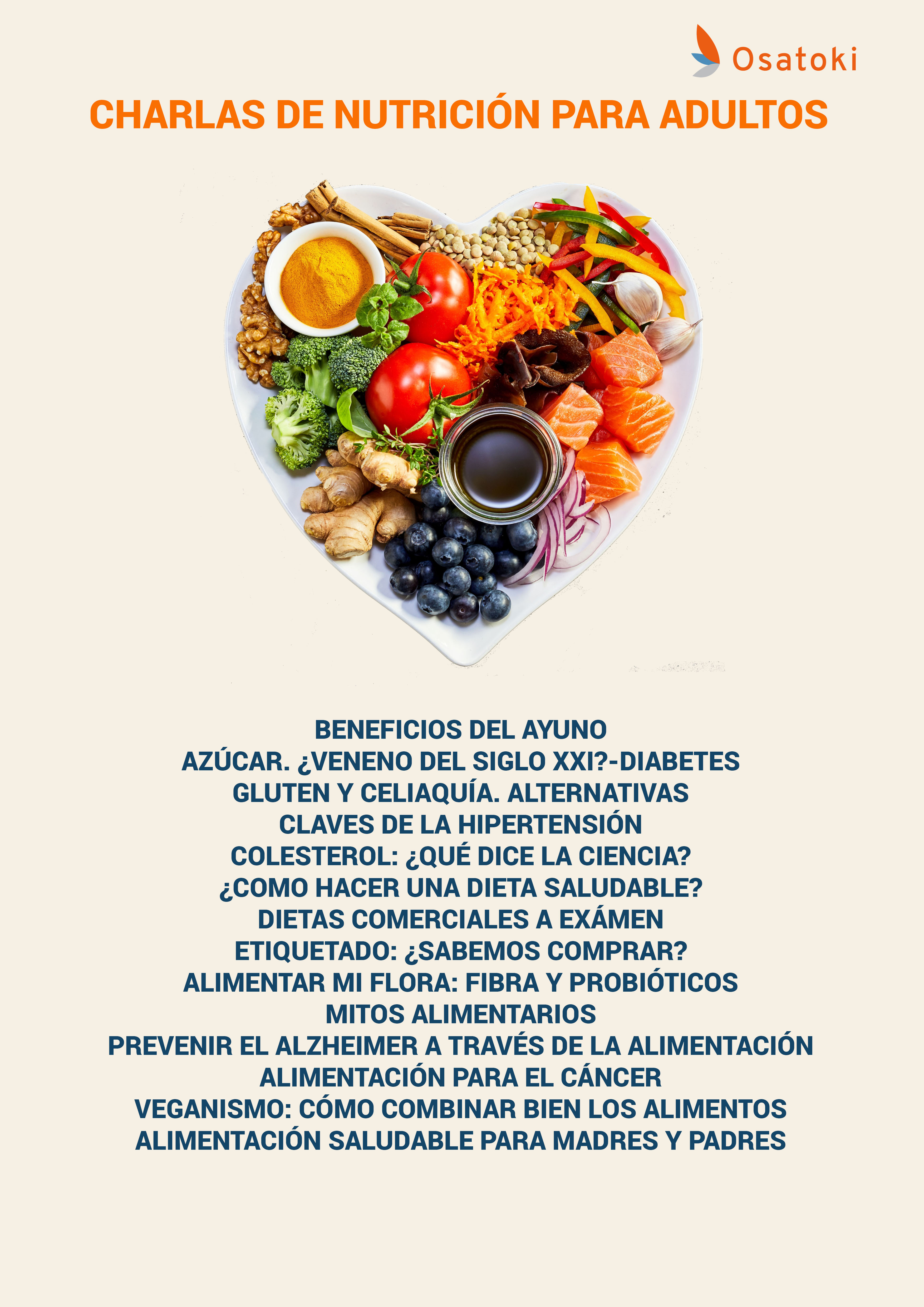 Charlas Nutrición PÁGINA WEB